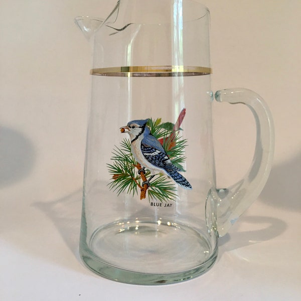 Small Glass Pitcher - Etsy