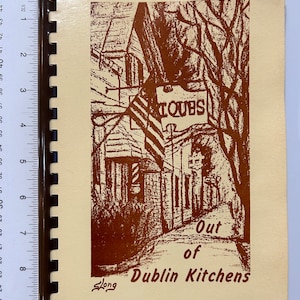 Vintage out of Dublin  Cookbook Regional speciality cookbook from Day blin Ohio Vintage recipes All Categories