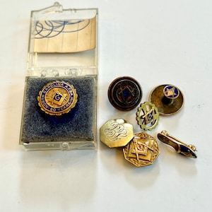 ▪️50’s【FREE MASONRY】ACCSESSORIES Masonic Ring Freemason AASR Silver 925 Scottish rite 32rd