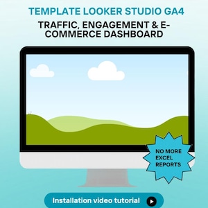 Google Ads Performance Dashboard Template – Analyze Campaigns, CPC, CTR & Conversions