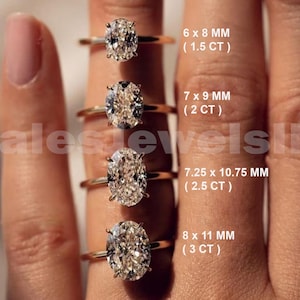 Vintage Hidden Halo 3 CT Oval Cut Moissanite Engagement Ring Diamond Wedding Ring Colorless Moissanite Ring Anniversary Ring for Gift