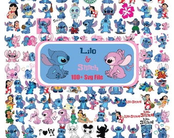 stitch svg, stitch bundel, lilo and stitch svg, stitch clipart, stitch png, cricut svg, silhouet svg, steek gelaagd, stitch svg cricut