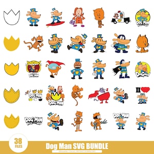 Dog Man SVG PNG BUNDLE, Dogman Png, Dogman Svg, Birthday Dogboy svg bundle, Dog Boy Cricut svg, Dog Man svg and png bundle files for cricut