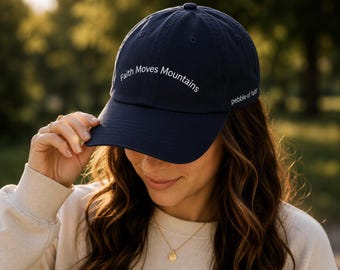 Faith Moves Mountains Hat