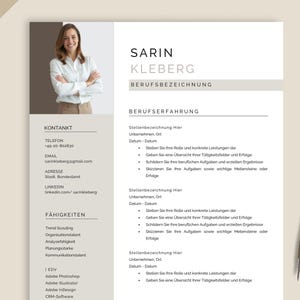 Bewerbungsvorlage, Lebenslauf Vorlage Word, Google Docs, Pages, Moderner Lebenslauf, Anschreiben, Anlagen, Deckblatt, Motivationsschreiben