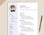 Bewerbungsvorlage Deutsch, Lebenslauf Vorlage Word, Google Docs & Pages, Cv Vorlage Anschreiben, Anlagen, Deckblatt, Motivationsschreiben