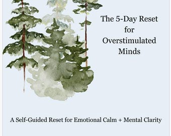 5 Day Mind Reset | Digital Download for Calm, Stress Relief & Mindfulness