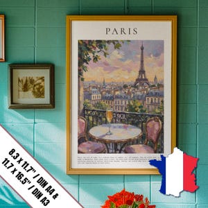 Framed Prints of France’s Most Iconic Locations | France Regional Posters - Paris, Bordeaux, Provence & More | Matte Art in Wood Frame