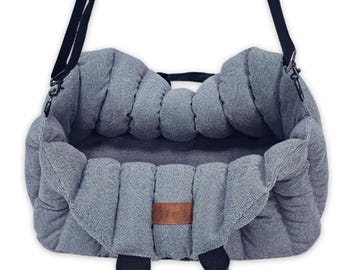 Pet Travel Bag - Small Medium Dog Cat Carrier - Comfortable Portable Carrier Tote