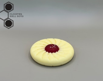 TARDIS Self-Destruct Biscuit (Resin Jammie Dodger Replica)
