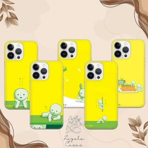 Smiski Handyhülle Manga Cover für iPhone 16e, 15, 14, 13, 12, 11, Google Pixel 9 Pro, 8, 7A, Samsung S25 edge, S24 FE, A71, A36