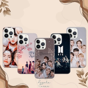 BTS Phone Case Army Cover for iPhone 16e, 15, 14, 13, 12, 11, Google Pixel 9 Pro, 8, 7A, Samsung S25 edge, S24 FE, A71, A36