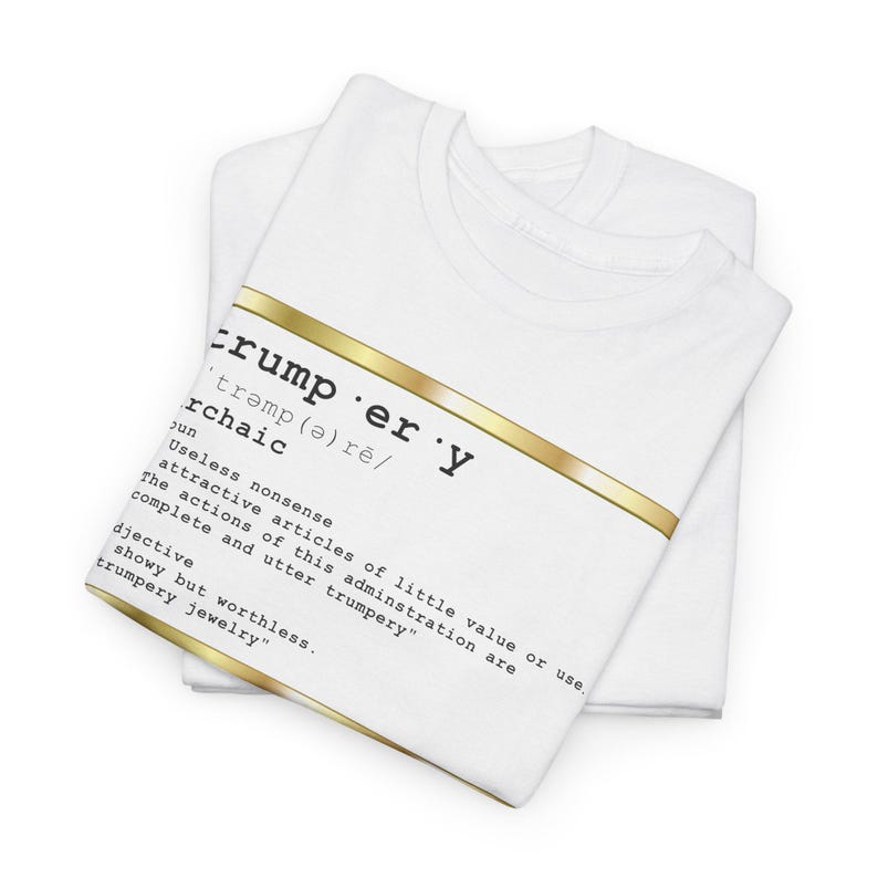 Antifaschistisches Trompeten-Definitions-T-Shirt: Vaterländisches Politisches Protest-T-Shirt Bild 7