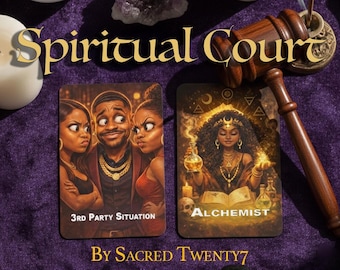 Spiritual Court Oracle Cards