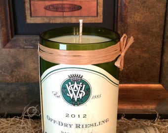 WINE BOTTLE CANDLE