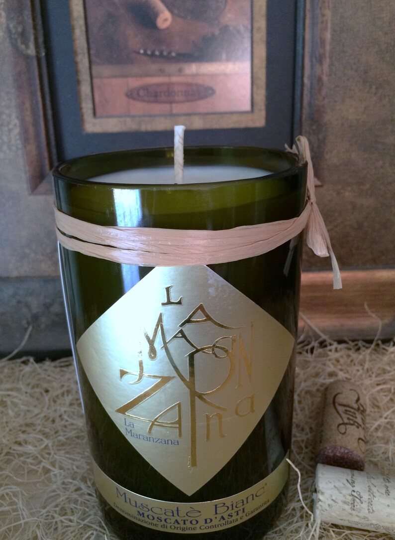 WINE BOTTLE CANDLE