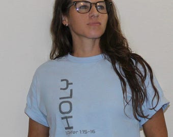 Holy Inspiration Unisex Heavy Cotton Tee, Faith Shirt, Christian Apparel, Religious Gift, Casual Wear, Scripture Tee