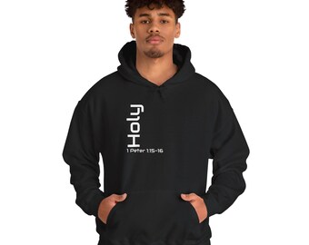 Felpa con cappuccio Sacra Scrittura - Unisex Heavy Blend™, Felpe con cappuccio cristiane, Comodità casual, Abbigliamento religioso, Abbigliamento da chiesa, Strato caldo