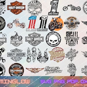 Harl.ey David.son SVG PNG EPS Pdf Files Bundle, Harl.ey David.son Clipart, Cut Files, Harl.ey David.son Digital Sticker, Layered Cricut