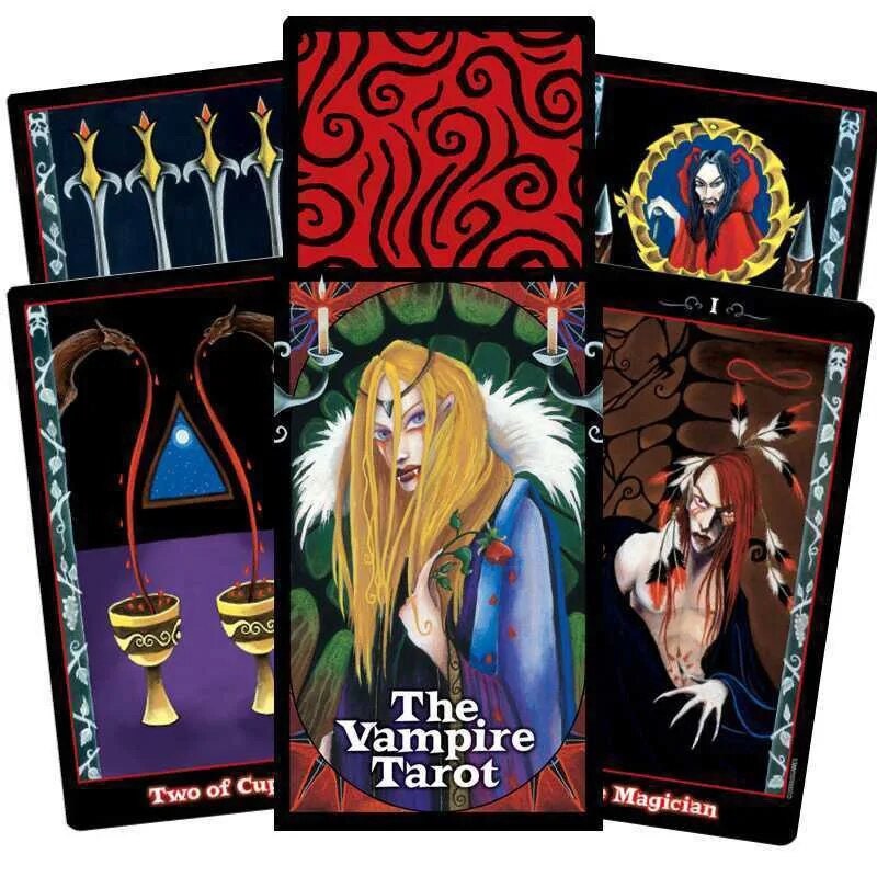 NEW CARDS SEALED the Vampire Tarot Cards Deck by Nathalie Hertz 78