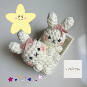 Charming Velvet Rabbit Plush - Large Amigurumi Bunny for Nursery Decor,  Adorable Stuffed Animal Inspired by a Famous Dutch Character