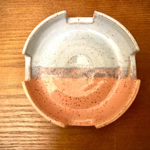 Handmade Ceramic Ashtray, stoneware ashtray, wheel-thrown ashtray, handmade pottery