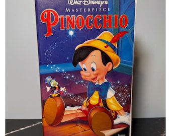ビンテージ ウォルト ディズニー ピノキオ VHS 60 周年記念版 - Etsy 日本