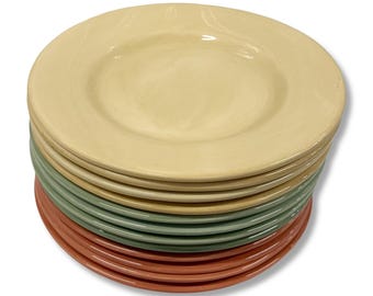 サンピニーポッタリー尺皿 ポッタリーバーン サンフラワー ボウル ラージ 12.5インチ レッド