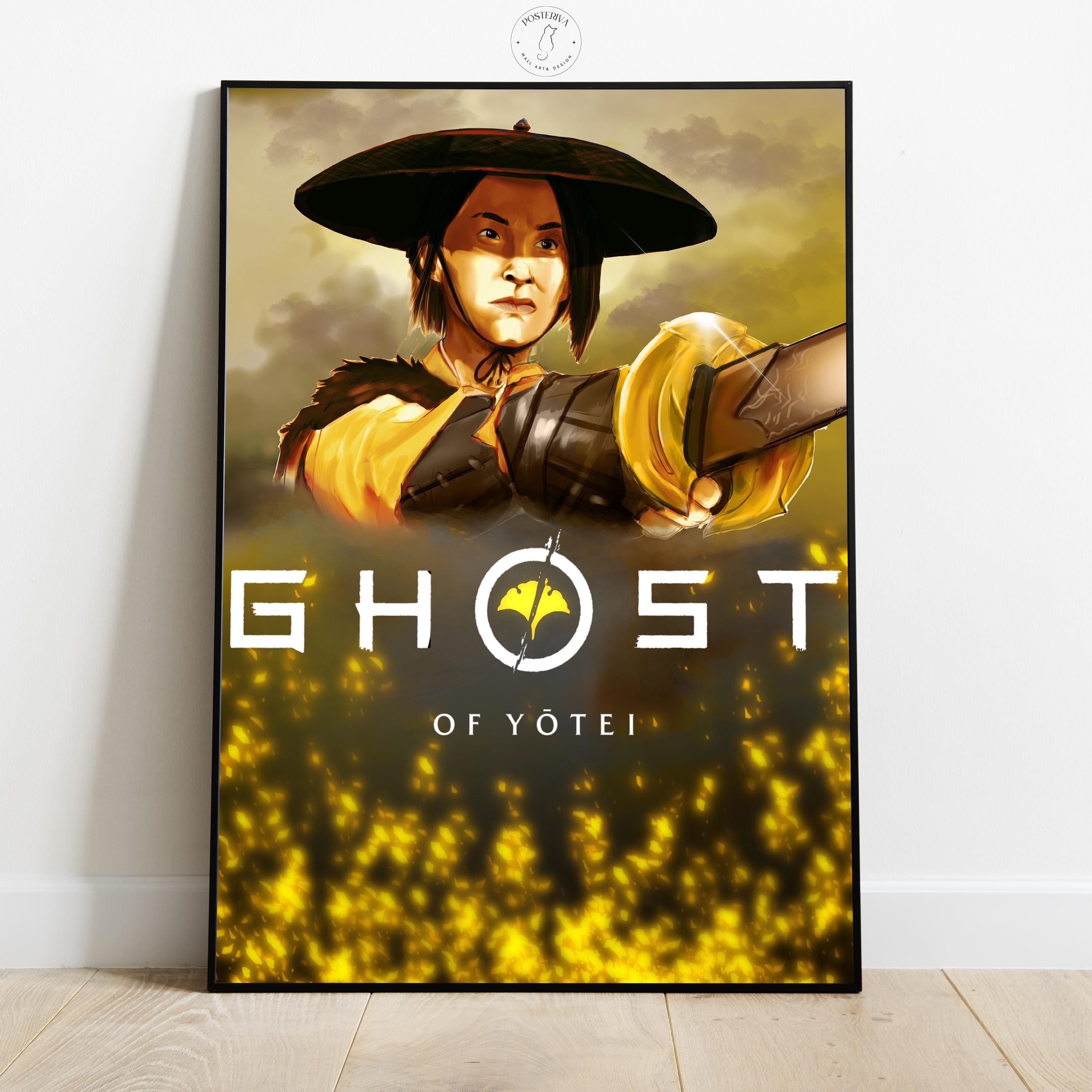 Ghost of Yotei Poster | Video Game Wall Art | Gamer Room Decor