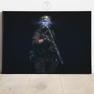 Titanfall 2 Poster | Video Game Wall Art | Gamer Room Decor | Game Poster Print | Home Wall Decor | Gamers Gift