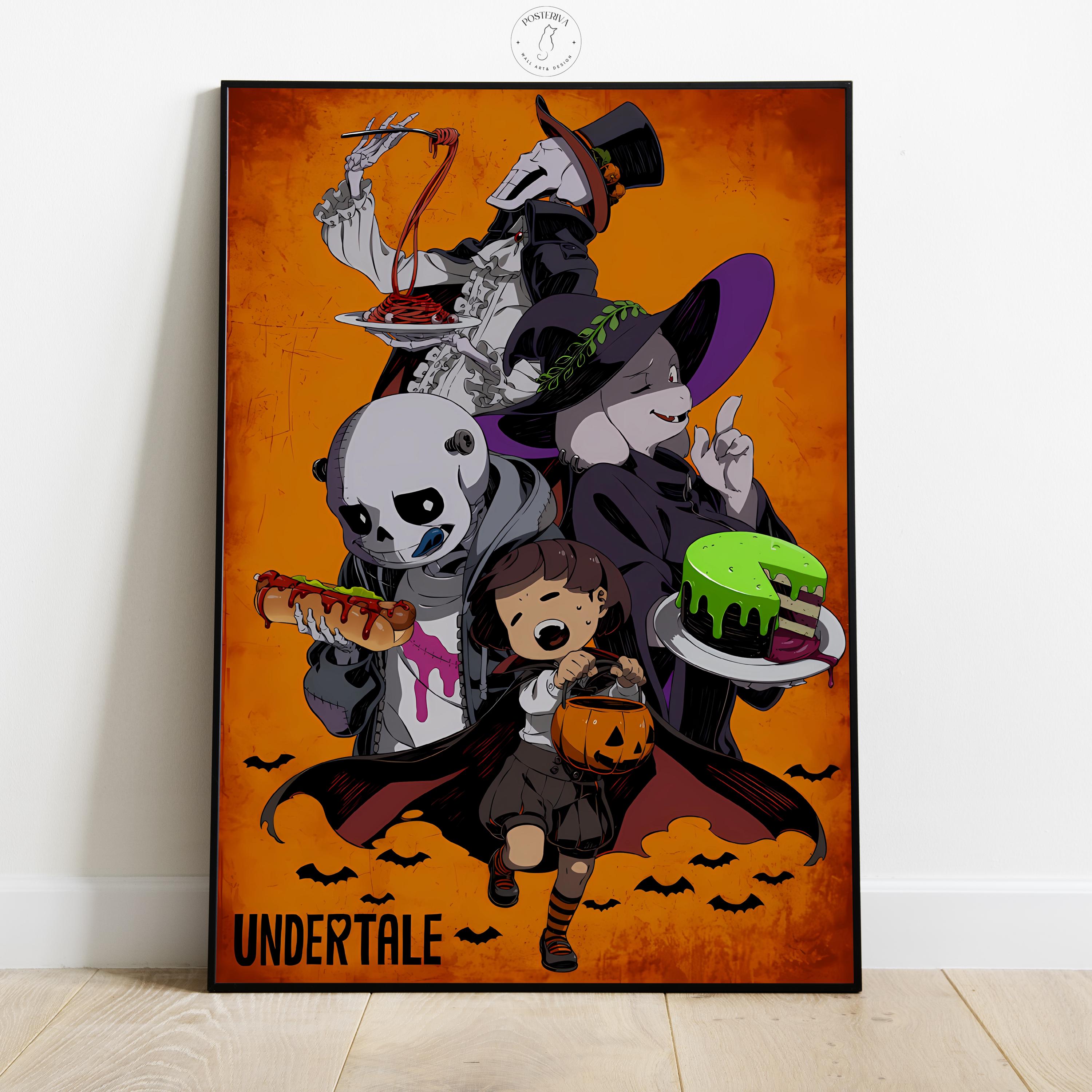 Undertale Poster | Premium Video Game Wall Art - Etsy