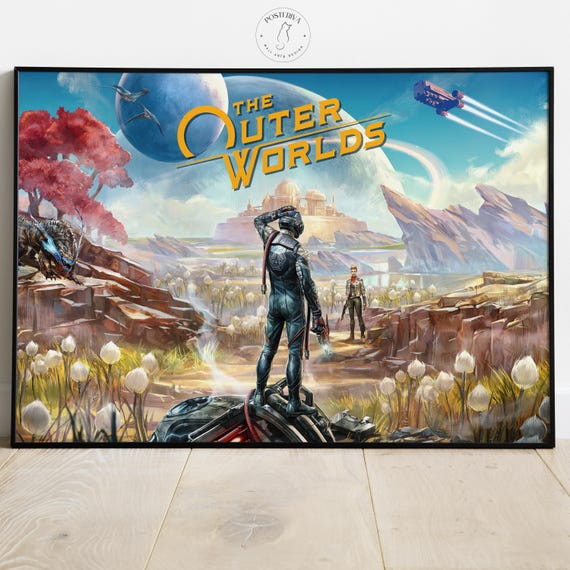 The Outer Worlds 2 Poster | Premium Gamer Room Wall Art - Etsy