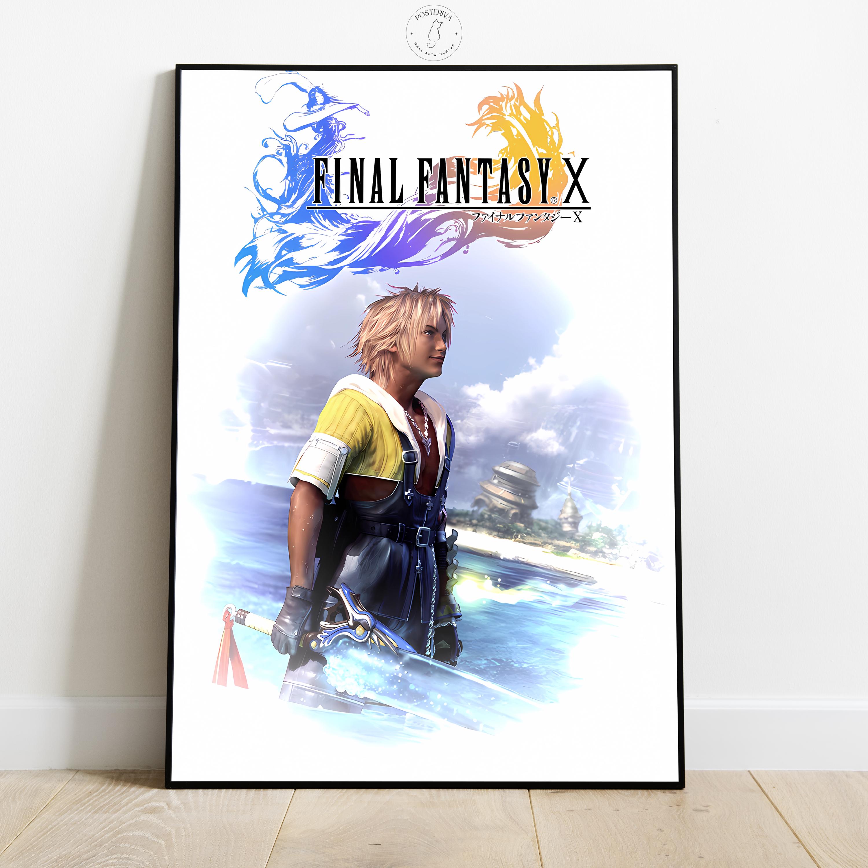 Final Fantasy X Poster | Video Game Wall Art | Gamer Room Decor