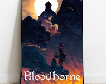 Bloodborne Poster | Premium Video Game Wall Art