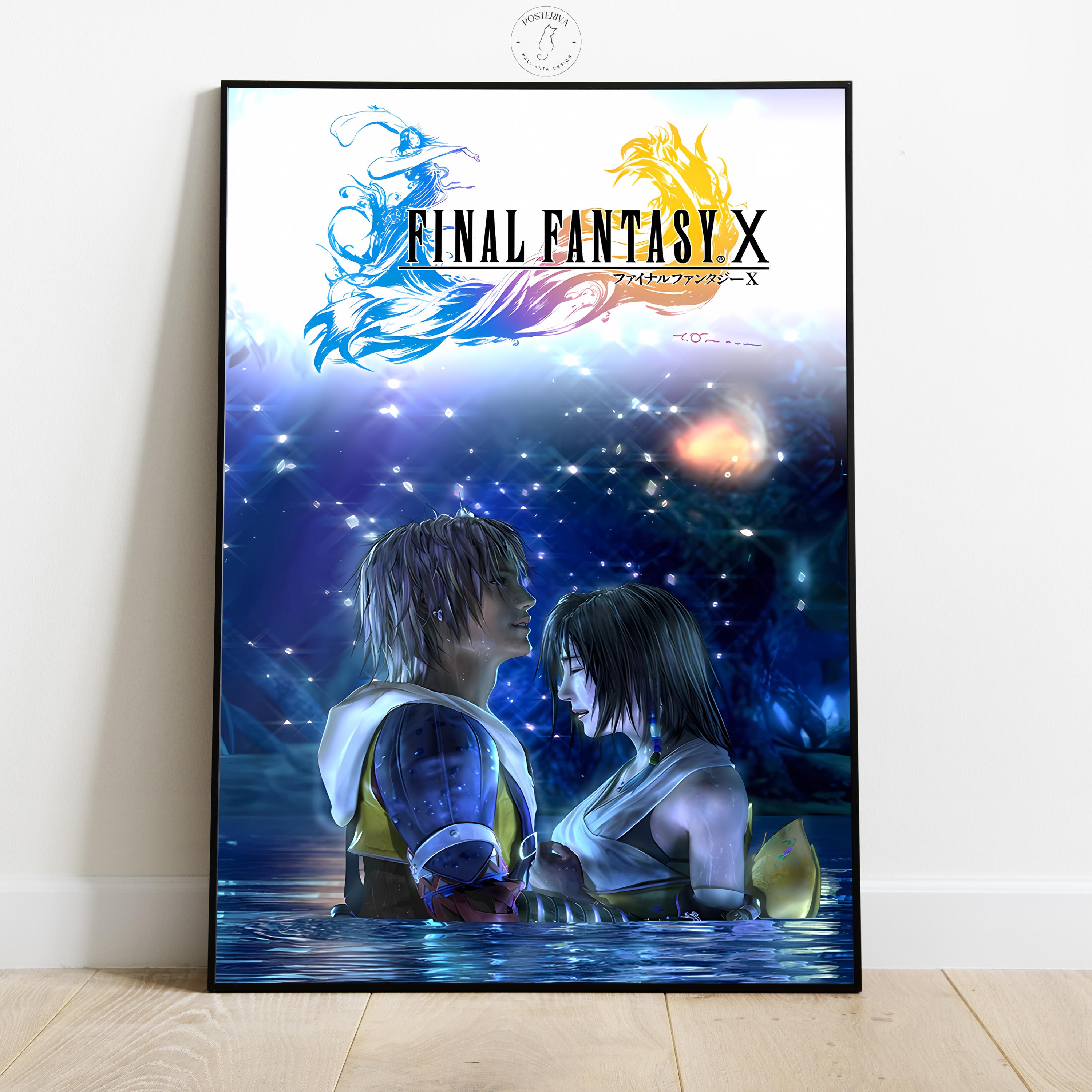Final Fantasy X Poster | Video Game Wall Art | Gamer Room Decor