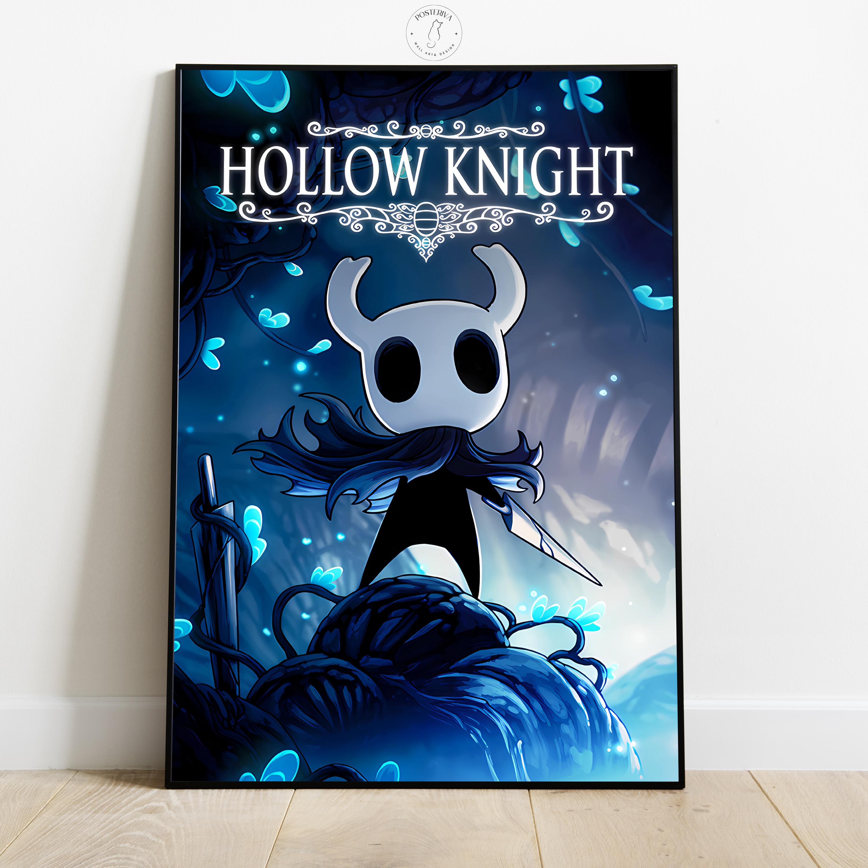 Hollow Knight Poster | Video Game Wall Art | Gamer Room Decor | Home ...