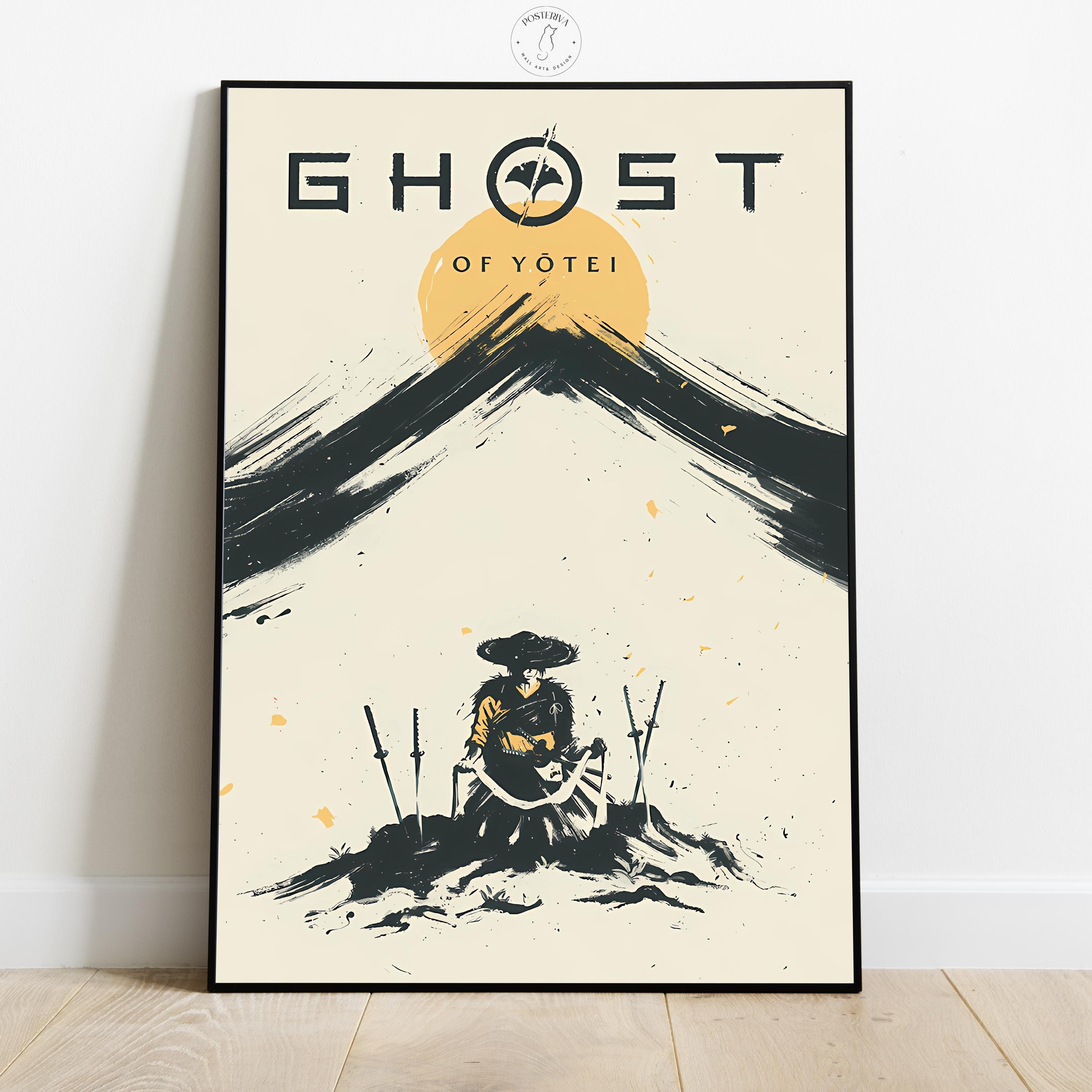 Ghost of Yotei Poster | Video Game Wall Art | Gamer Room Decor