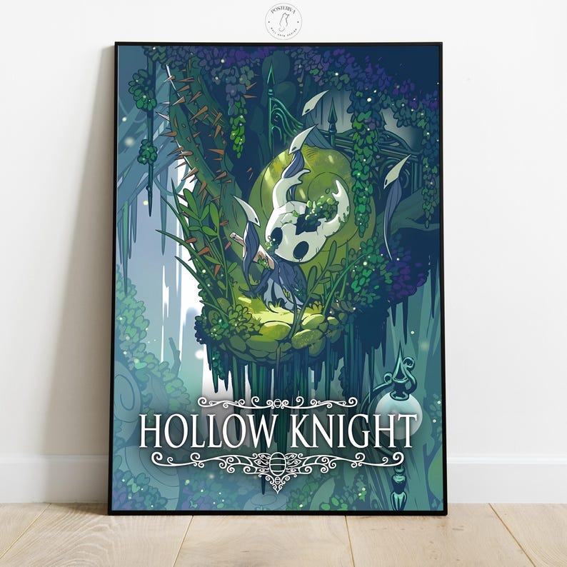 Hollow Knight Poster | Premium Video Game Wall Art - Etsy