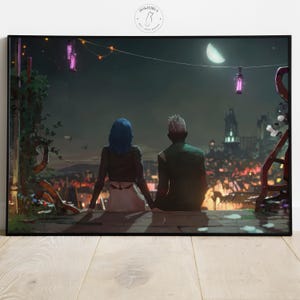 Arcane Poster | Tv Series Wall Art | Gamer Room Decor | Animated Series Poster Print | Home Wall Decor | Gift for Him & Her