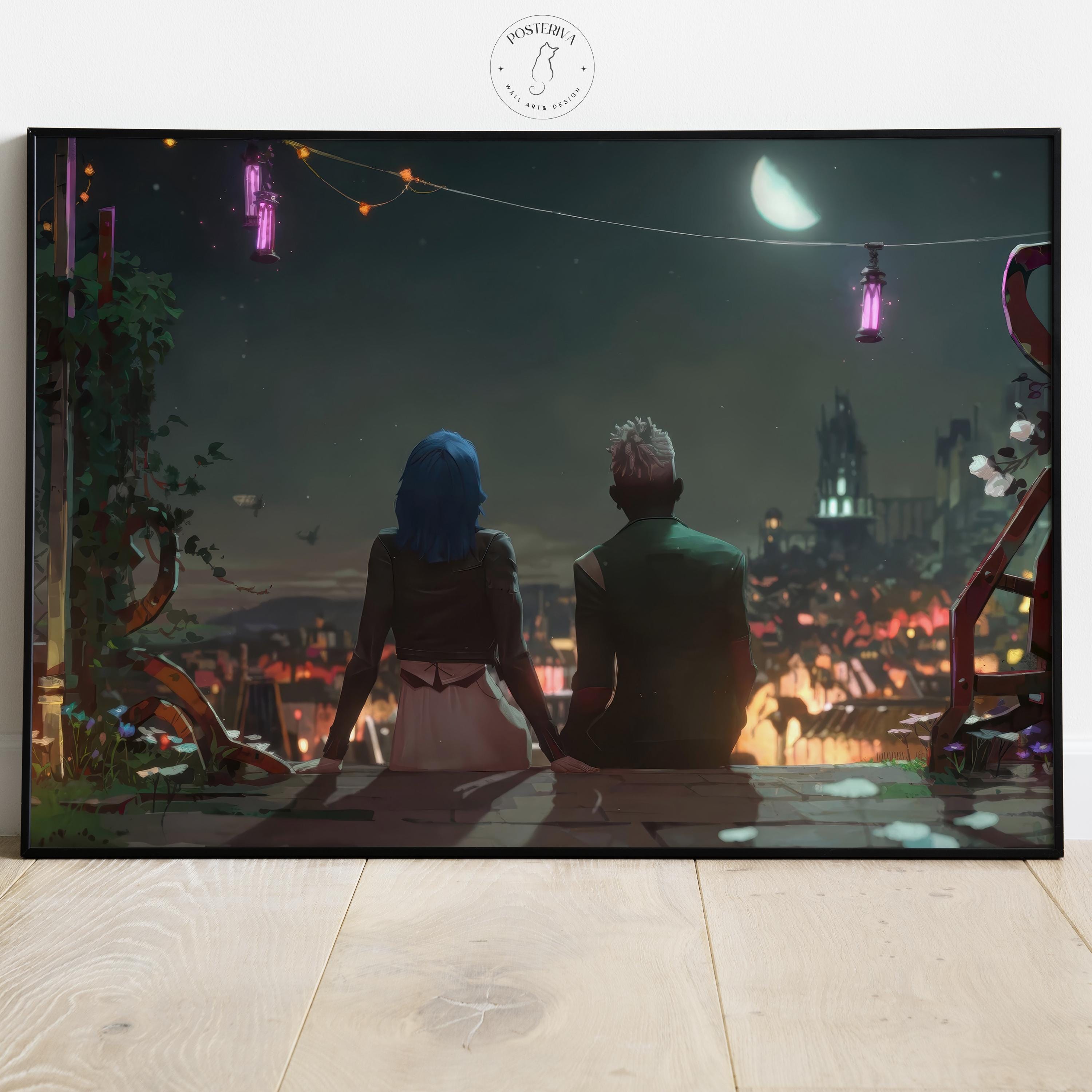 GFERW Poster Arcane Jinx sur toile sans cadre 50 x 75 cm