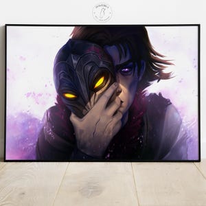 Arcane Poster | Tv Series Wall Art | Gamer Room Decor | Animated Series Poster Print | Home Wall Decor | Gift for Him & Her #4
