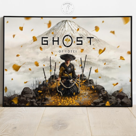 Ghost of Yotei Poster | Video Game Wall Art | Gamer Room Decor