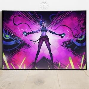 Arcane Poster | Tv Series Wall Art | Gamer Room Decor | Animated Series Poster Print | Home Wall Decor | Gift for Him & Her #2