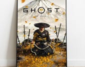 Ghost of Yotei Poster | Video Game Wall Art | Gamer Room Decor