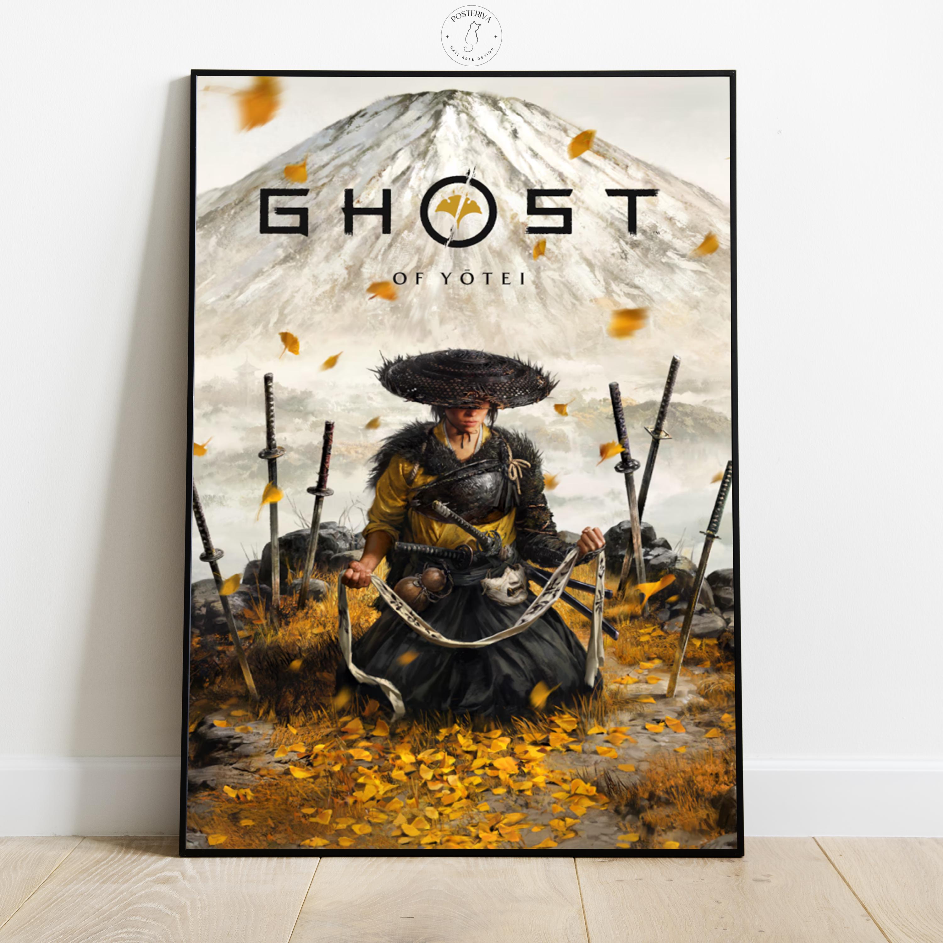 Ghost of Yotei Poster | Video Game Wall Art | Gamer Room Decor