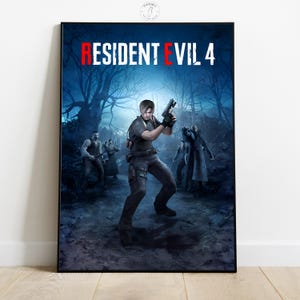 Resident Evil 4 Remake Poster: Video Game Art Print