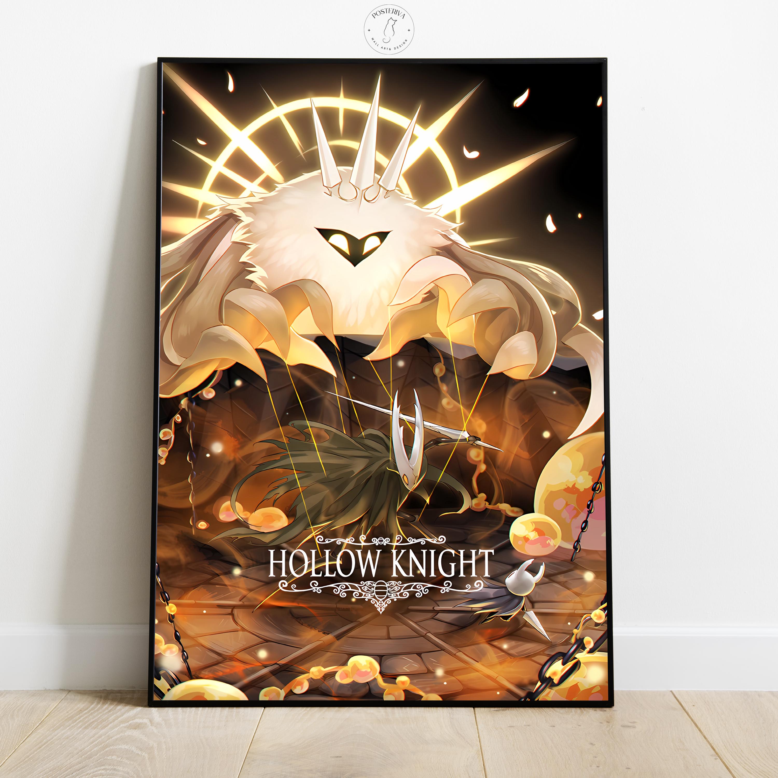 Hollow Knight Poster | Video Game Wall Art | Gamer Room Decor | Game ...