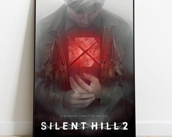 Silent Hill 2 Poster | Premium Video Game Wall Art