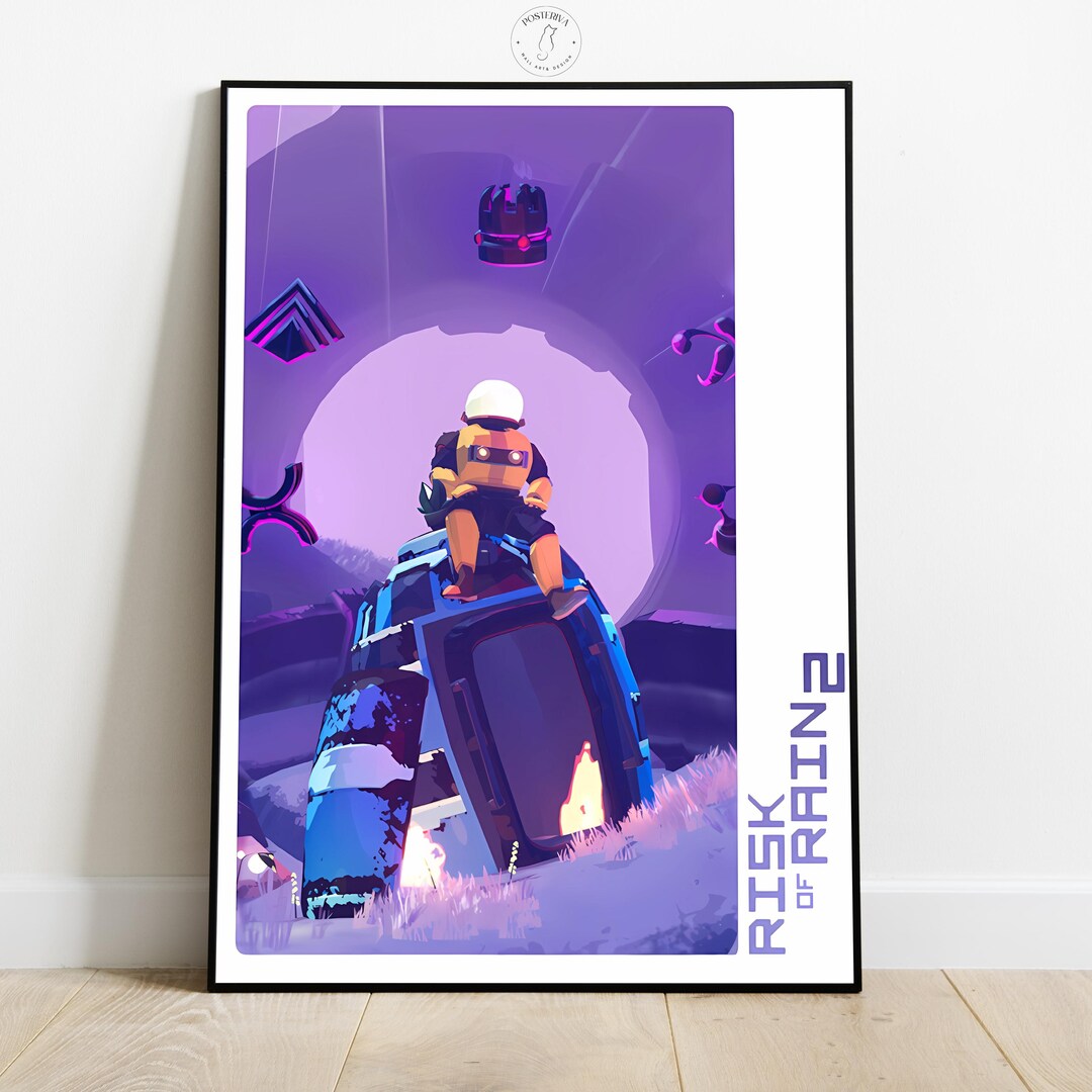 Ror2 Merch Risk of Rain 2 Poster | Premium Video Game Art Print - Etsy