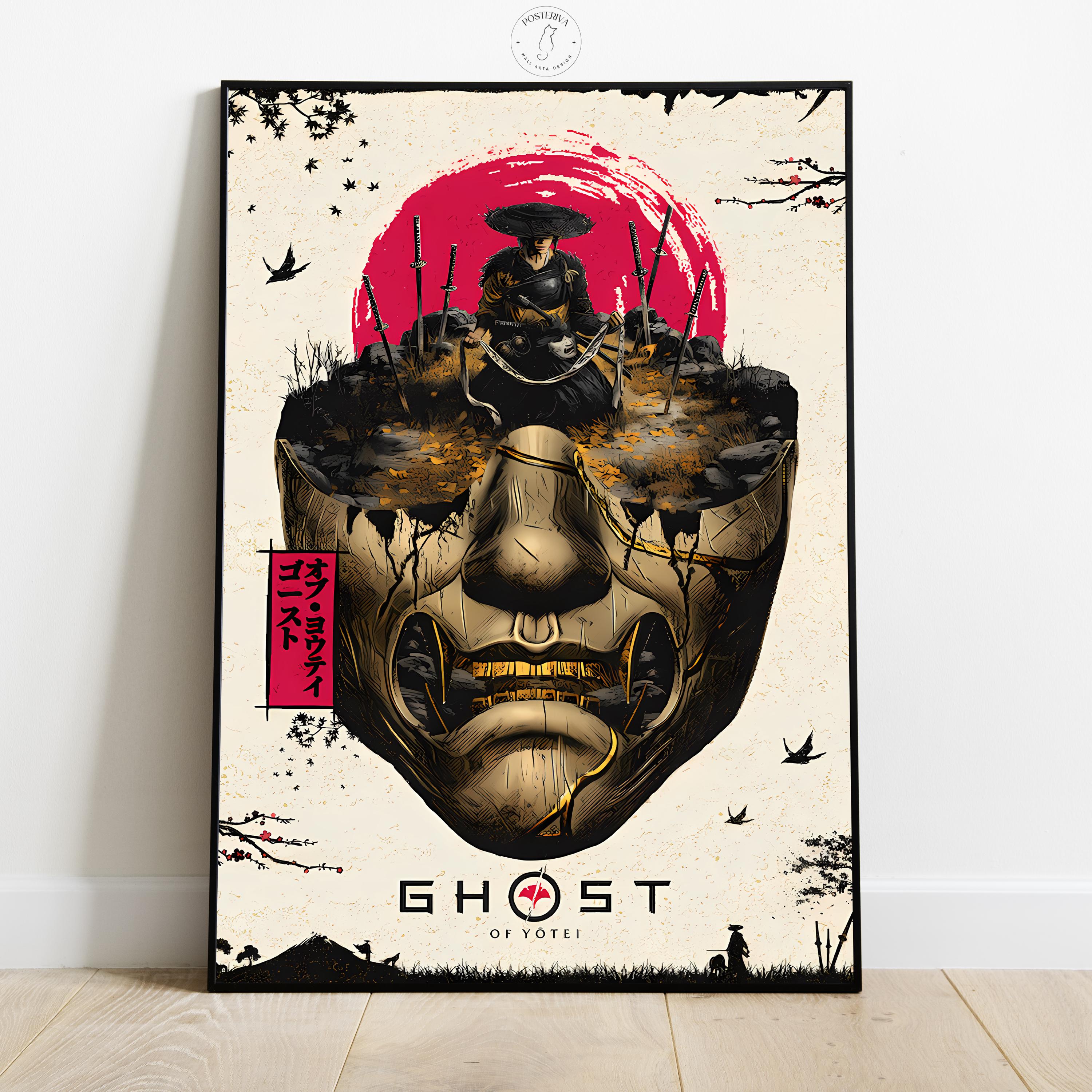 Ghost of Yotei Poster | Video Game Wall Art | Gamer Room Decor